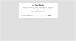 Desktop Screenshot of hfactory.fr